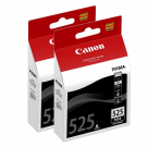 Canon PGI525BK Black Genuine Printer Cartridge Twin Pack