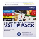 Brother TN240 Colour Genuine Toner Cartridge 4 Pack - TN-240CL4PK